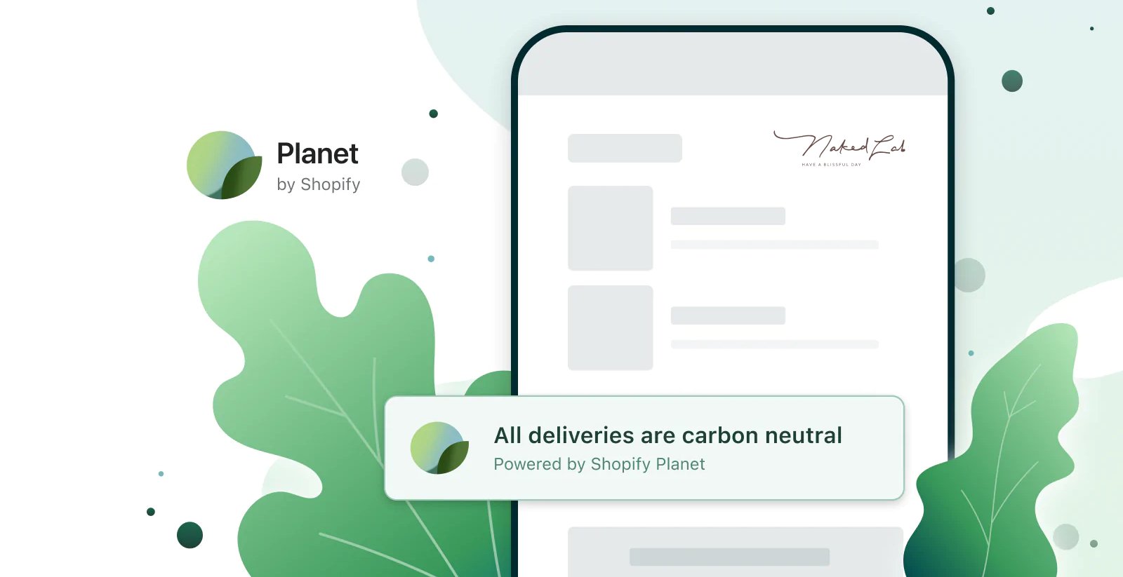 NakedLab is now using Planet - Carbon-neutral shipping 🌿🌏 - NakedLab