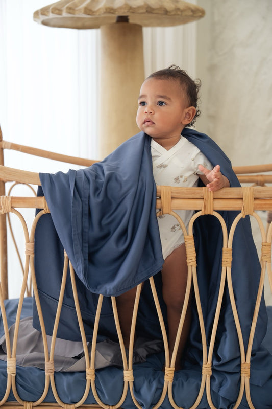 Baby Bamboo Flat Cot Sheet